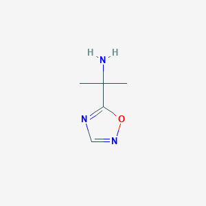 2-(1,2,4-Oxadiazol-5-yl)propan-2-amine