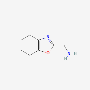 (4,5,6,7-Tetrahydrobenzo[d]oxazol-2-yl)methanamine