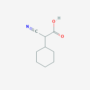 2-Cyano-2-cyclohexylacetic acid