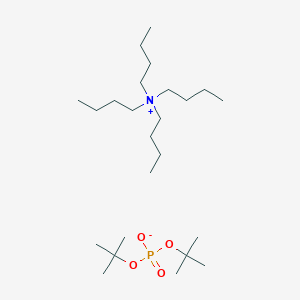 molecular formula C24H54NO4P B1322268 四正丁基铵二叔丁基磷酸盐 CAS No. 68695-48-7