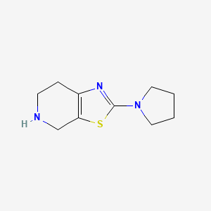 2-(Pyrrolidin-1-yl)-4,5,6,7-tetrahydrothiazolo[5,4-c]pyridine