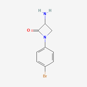 3-Amino-1-(4-bromophenyl)azetidin-2-one