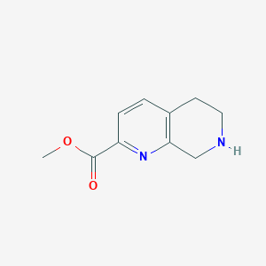 Methyl 5,6,7,8-tetrahydro-1,7-naphthyridine-2-carboxylate