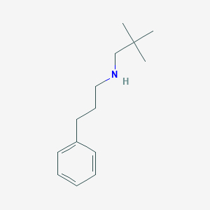 (2,2-Dimethylpropyl)(3-phenylpropyl)amine