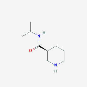 (3S)-N-(Propan-2-yl)piperidine-3-carboxamide