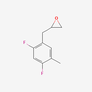 2-[(2,4-Difluoro-5-methylphenyl)methyl]oxirane