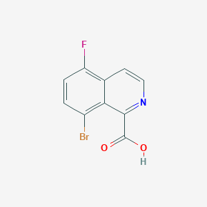 8-Bromo-5-fluoroisoquinoline-1-carboxylic acid