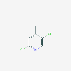 molecular formula C6H5Cl2N B1322306 2,5-Dichloro-4-methylpyridine CAS No. 886365-00-0
