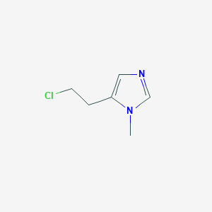 5-(2-chloroethyl)-1-methyl-1H-imidazole