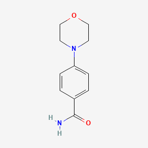 molecular formula C11H14N2O2 B1322310 4-(Morpholin-4-yl)benzamide 