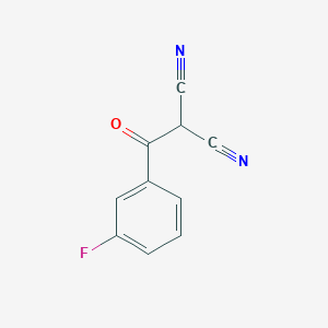 2-(3-Fluorobenzoyl)propanedinitrile