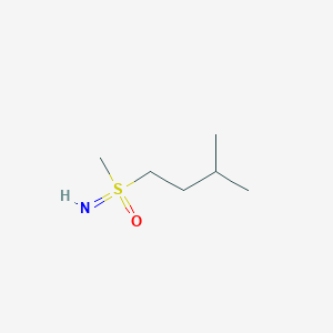 Imino(methyl)(3-methylbutyl)-lambda6-sulfanone