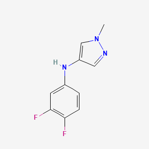 N-(3,4-Difluorophenyl)-1-methyl-1H-pyrazol-4-amine