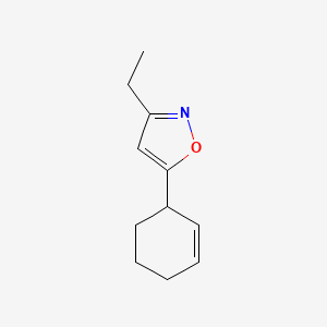 5-(Cyclohex-2-en-1-yl)-3-ethyl-1,2-oxazole