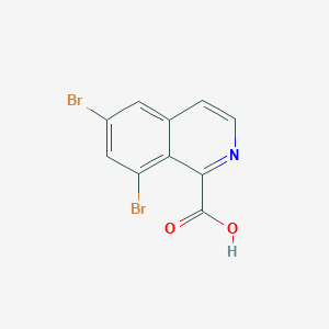 6,8-Dibromoisoquinoline-1-carboxylic acid