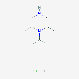 2,6-Dimethyl-1-(propan-2-yl)piperazine hydrochloride