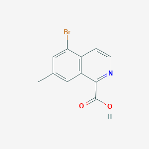 5-Bromo-7-methylisoquinoline-1-carboxylic acid