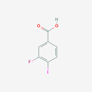 B1322342 3-Fluoro-4-iodobenzoic acid CAS No. 825-98-9