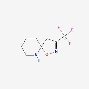 3-(Trifluoromethyl)-1-oxa-2,6-diazaspiro[4.5]dec-2-ene