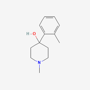 1-Methyl-4-(2-methylphenyl)piperidin-4-ol