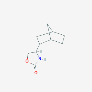 4-{Bicyclo[2.2.1]heptan-2-yl}-1,3-oxazolidin-2-one