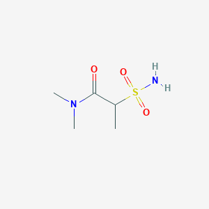 N,N-Dimethyl-2-sulfamoylpropanamide