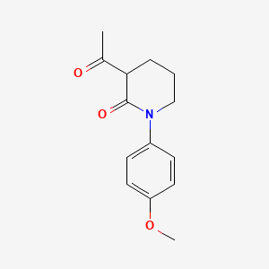 3-Acetyl-1-(4-methoxyphenyl)piperidin-2-one