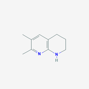 6,7-Dimethyl-1,2,3,4-tetrahydro-1,8-naphthyridine