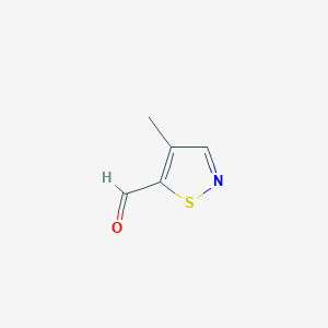 B1322358 4-Methylisothiazole-5-carbaldehyde CAS No. 88511-33-5