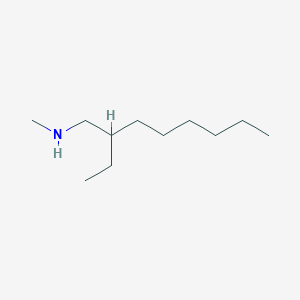 molecular formula C11H25N B13223606 (2-Ethyloctyl)(methyl)amine 