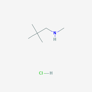 molecular formula C6H16ClN B1322365 N,2,2-trimethylpropan-1-amine hydrochloride CAS No. 31820-19-6