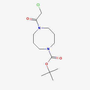 tert-Butyl 5-(2-chloroacetyl)-1,5-diazocane-1-carboxylate