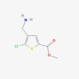 Methyl 4-(aminomethyl)-5-chlorothiophene-2-carboxylate