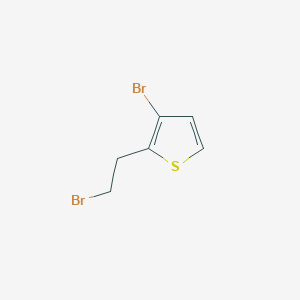 3-Bromo-2-(2-bromoethyl)thiophene