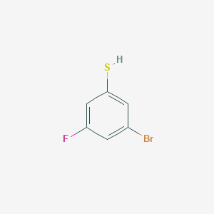 molecular formula C6H4BrFS B1322387 3-Bromo-5-fluorobenzenethiol CAS No. 179161-18-3