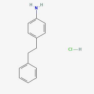 B1322395 4-Phenethylaniline Hydrochloride CAS No. 71845-20-0