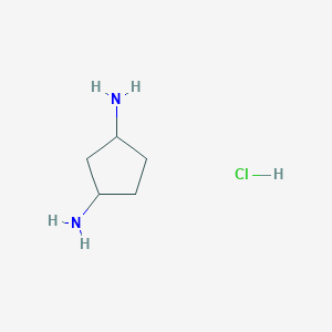 Cyclopentane-1,3-diamine hydrochloride