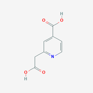 2-(Carboxymethyl)pyridine-4-carboxylic acid