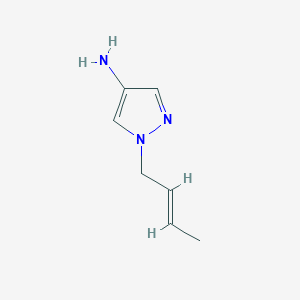 1-(But-2-en-1-yl)-1H-pyrazol-4-amine