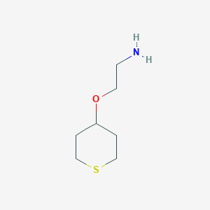 2-(Thian-4-yloxy)ethan-1-amine