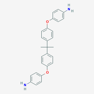 molecular formula C27H26N2O2 B132241 2,2-双[4-(4-氨基苯氧基)苯基]丙烷 CAS No. 158066-25-2