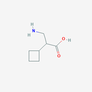 3-Amino-2-cyclobutylpropanoic acid