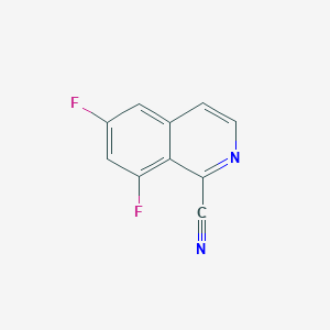 6,8-Difluoroisoquinoline-1-carbonitrile