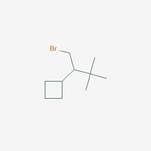 (1-Bromo-3,3-dimethylbutan-2-yl)cyclobutane