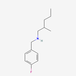 [(4-Fluorophenyl)methyl](2-methylpentyl)amine