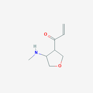 1-[4-(Methylamino)oxolan-3-yl]prop-2-en-1-one