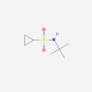 molecular formula C7H15NO2S B1322461 N-tert-Butylcyclopropanesulfonamide CAS No. 630421-42-0