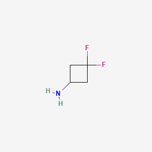 molecular formula C4H7F2N B1322466 3,3-二氟环丁胺 CAS No. 791061-00-2