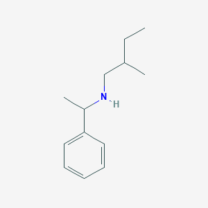 (2-Methylbutyl)(1-phenylethyl)amine