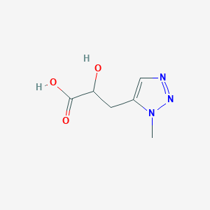 2-Hydroxy-3-(1-methyl-1H-1,2,3-triazol-5-yl)propanoic acid